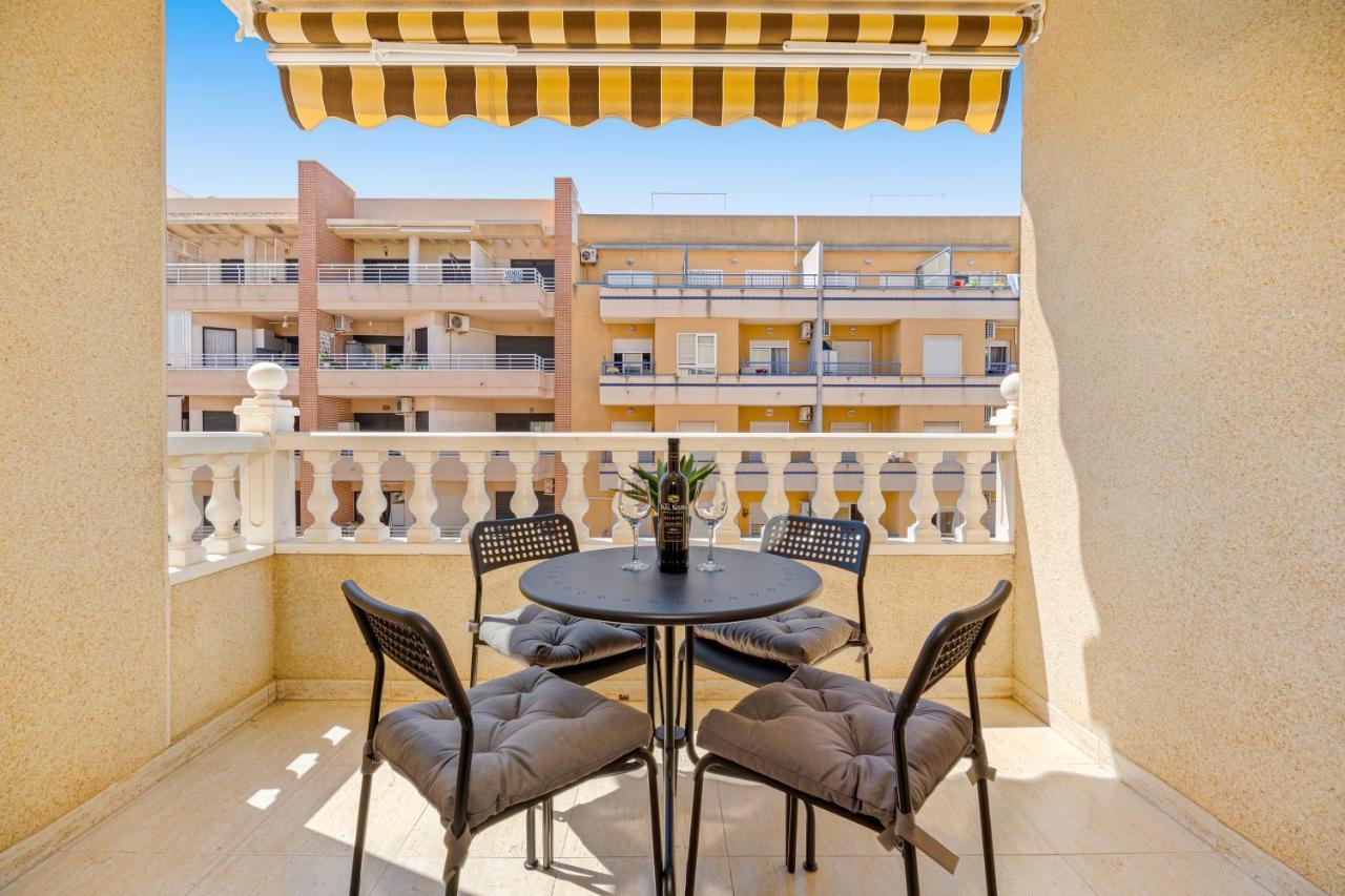 Ferienwohnung Torrevieja Playa Del Cura Con Vista Al Mar Exterior foto