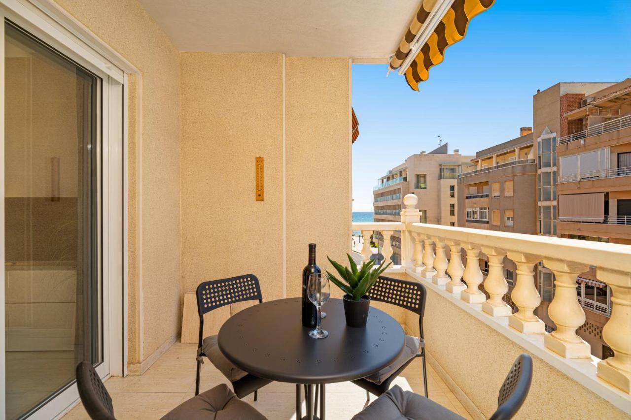Ferienwohnung Torrevieja Playa Del Cura Con Vista Al Mar Exterior foto